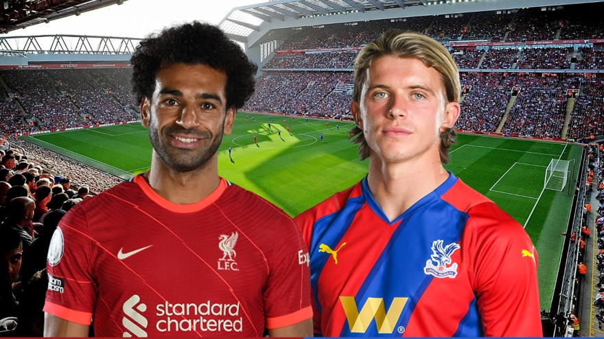 Dự đoán tỷ số, đội hình xuất phát trận Liverpool - Crystal Palace